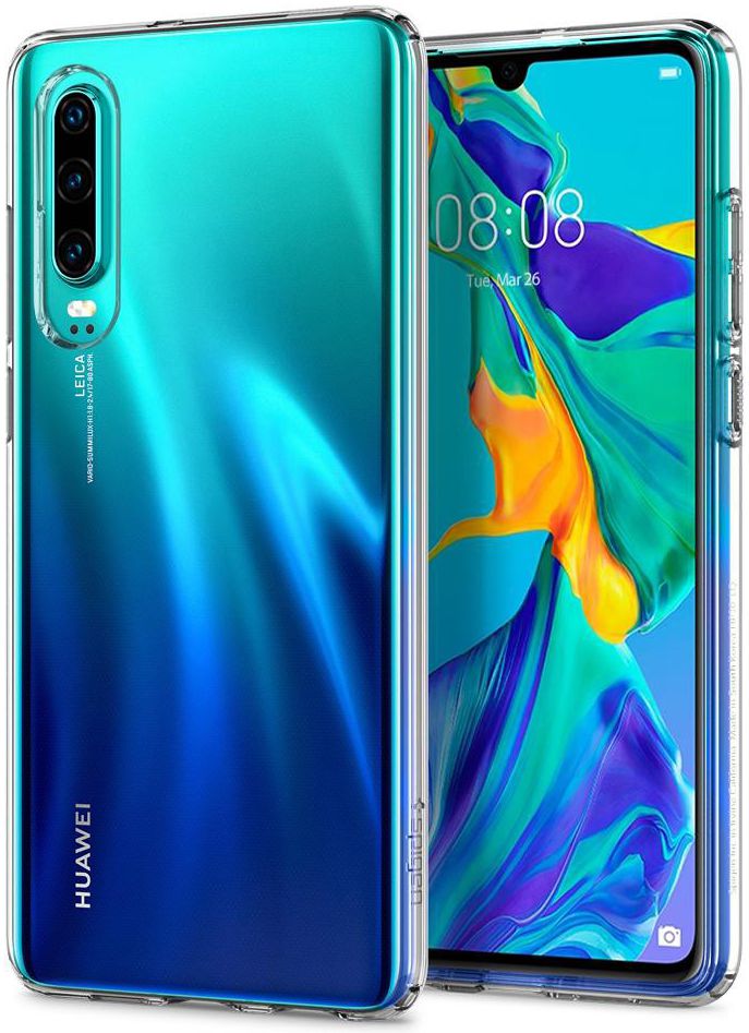 Spigen Liquid Crystal Hoesje Huawei P30 Transparant afbeelding 1
