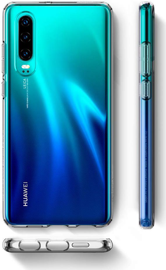 Spigen Liquid Crystal Hoesje Huawei P30 Transparant afbeelding 3