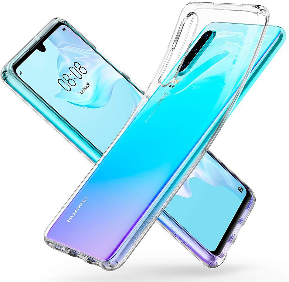 Spigen Liquid Crystal Hoesje Huawei P30 Transparant afbeelding 9