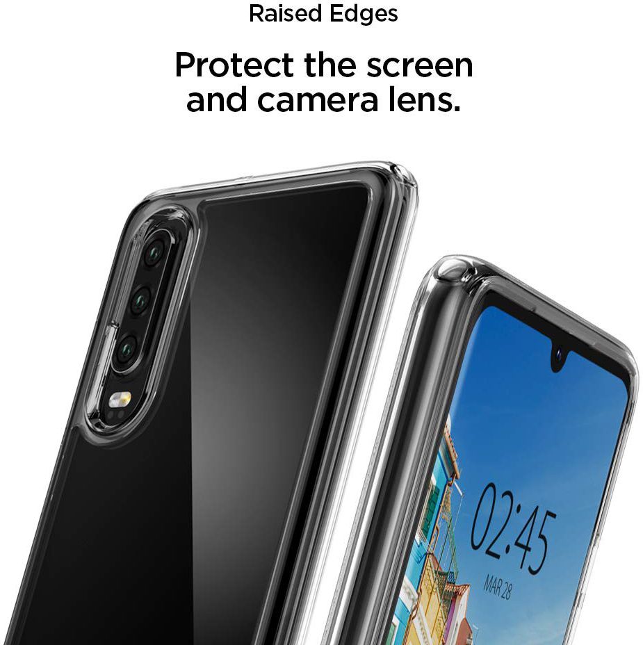 Spigen Ultra Hybrid Hoesje Huawei P30 Transparant afbeelding 4