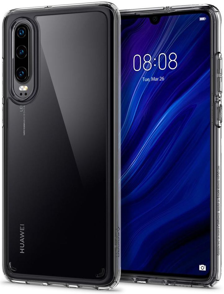 Spigen Ultra Hybrid Hoesje Huawei P30 Transparant afbeelding 8