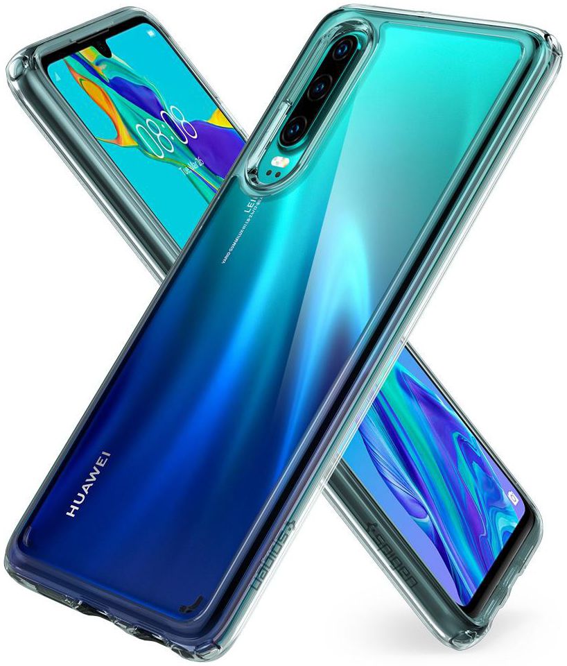 Spigen Ultra Hybrid Hoesje Huawei P30 Transparant afbeelding 2