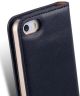 Melkco Italian Cowhide Apple iPhone 5 / 5S / SE Book Case Blauw