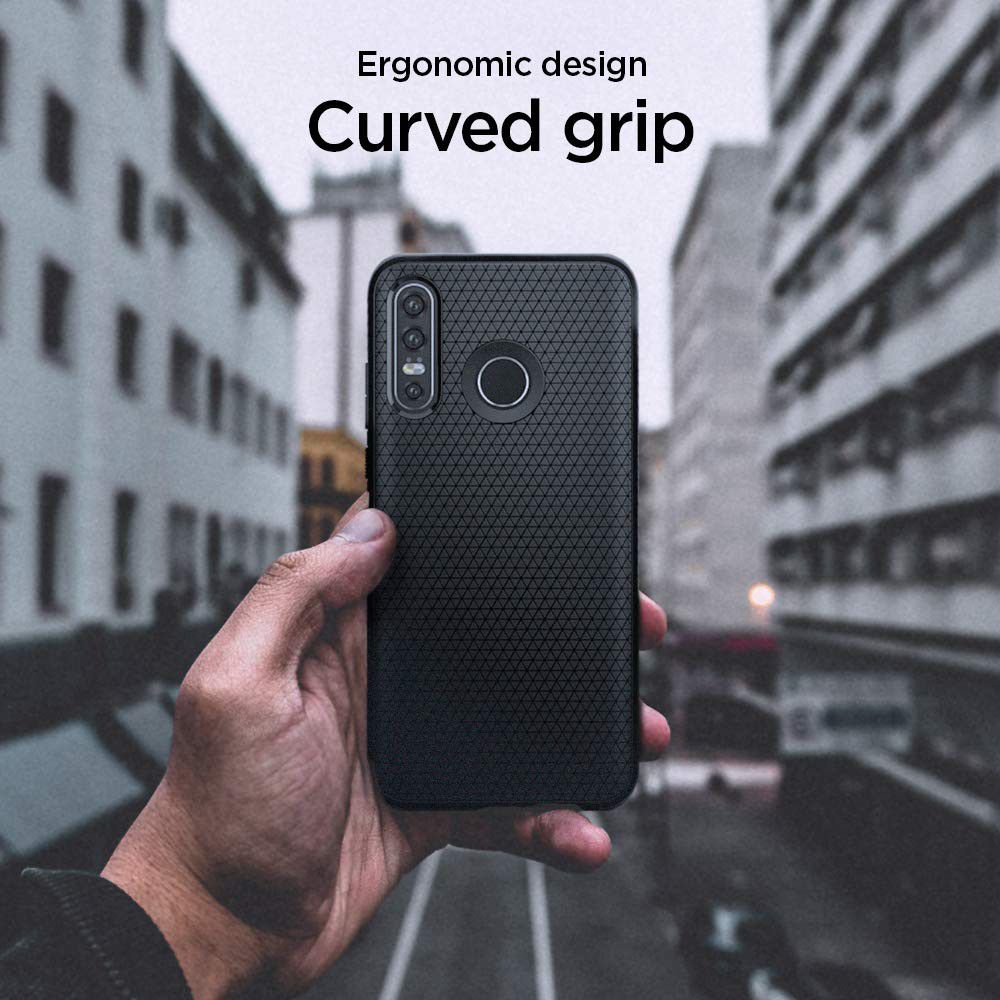 Spigen Liquid Air Hoesje Huawei P30 Lite Zwart afbeelding 5