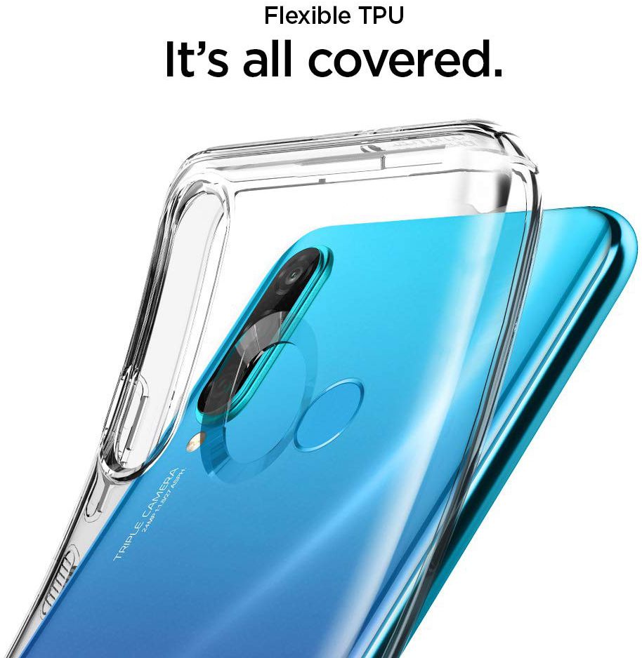 Spigen Liquid Crystal Hoesje Huawei P30 Lite Transparant afbeelding 4
