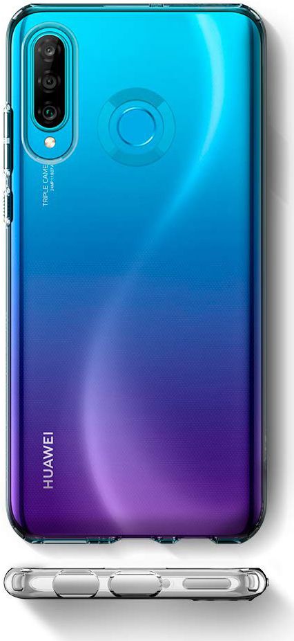 Spigen Liquid Crystal Hoesje Huawei P30 Lite Transparant afbeelding 9