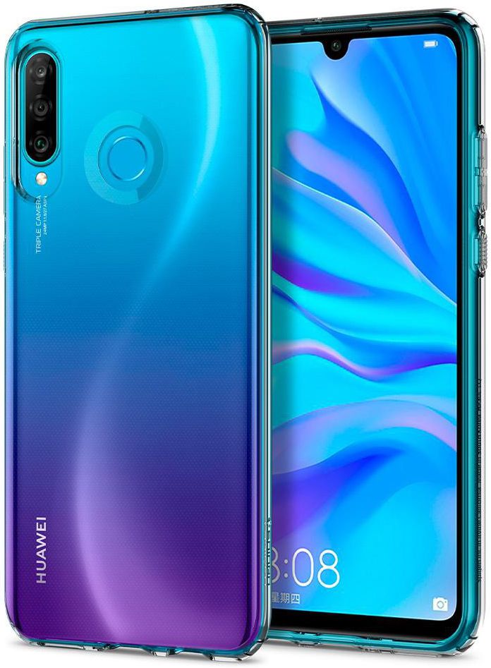 Spigen Liquid Crystal Hoesje Huawei P30 Lite Transparant afbeelding 7