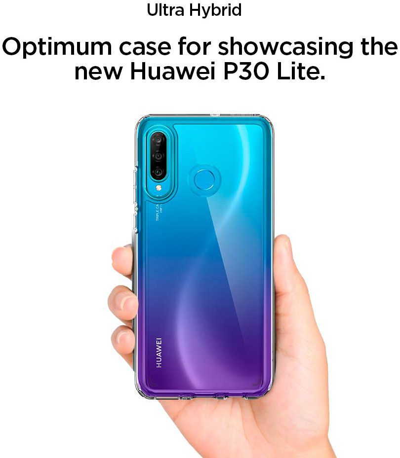 Spigen Ultra Hybrid Hoesje Huawei P30 Lite Transparant afbeelding 5