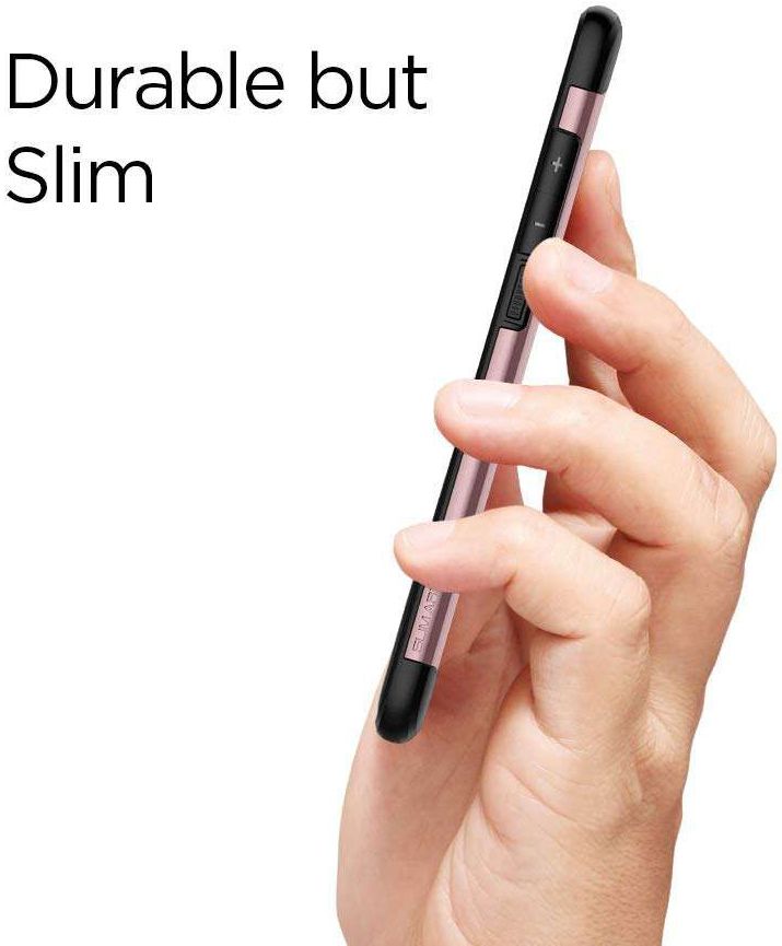 Spigen Slim Armor Hoesje Huawei P30 Lite Rose Gold afbeelding 4