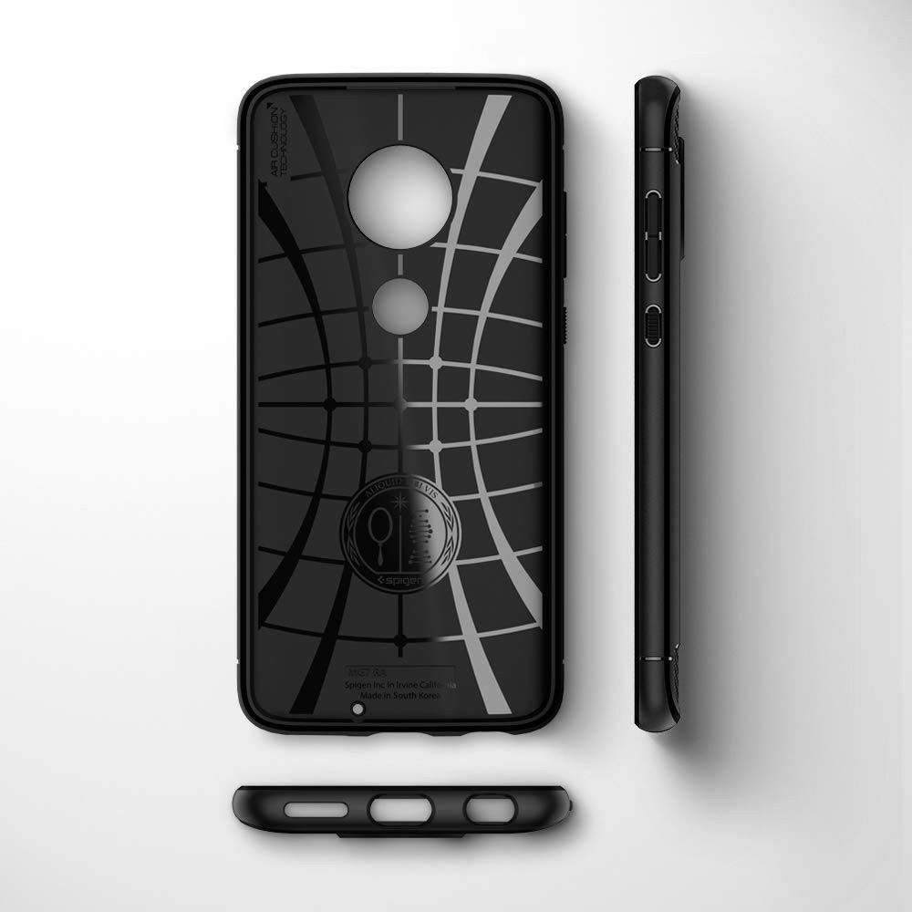 Spigen Rugged Armor Hoesje Motorola Moto G7 Zwart afbeelding 7