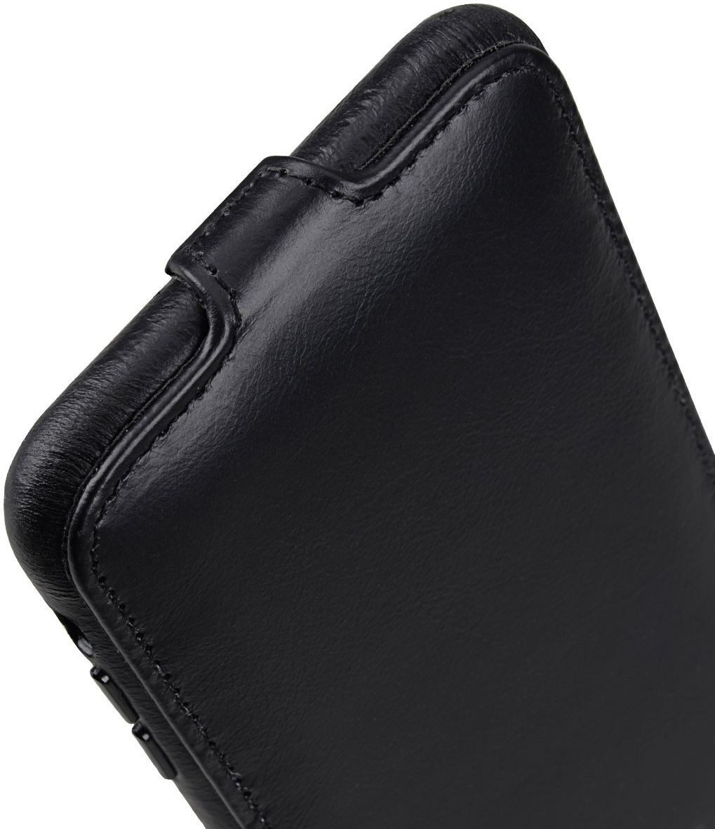 Melkco Elite Apple iPhone XS Max Flip Case Echt Leer Zwart afbeelding 5