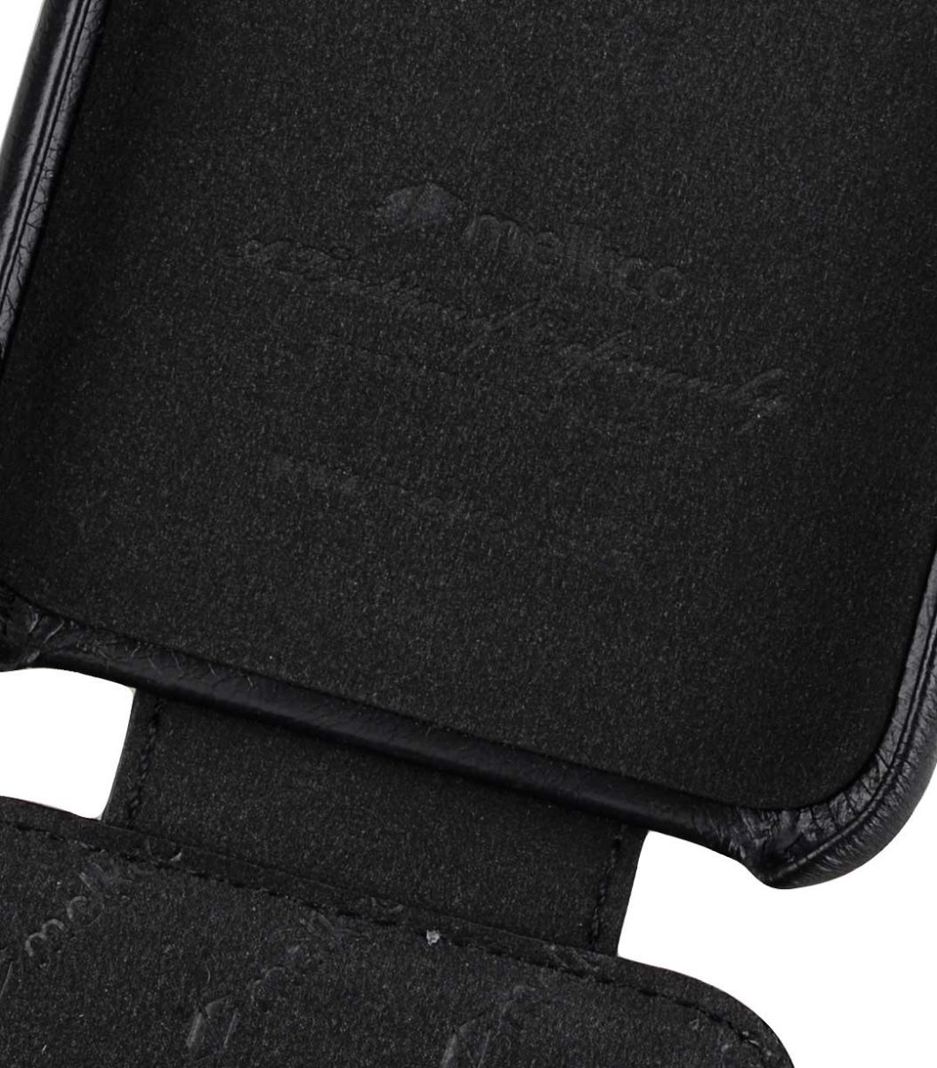 Melkco Elite Apple iPhone XS Max Flip Case Echt Leer Zwart afbeelding 9