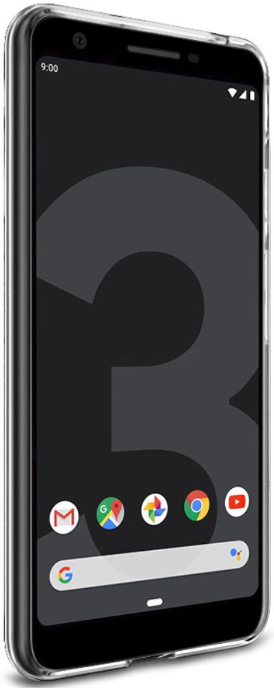 IMAK UX-5 Series Google Pixel 3A Hoesje Flexibel TPU Transparant afbeelding 5