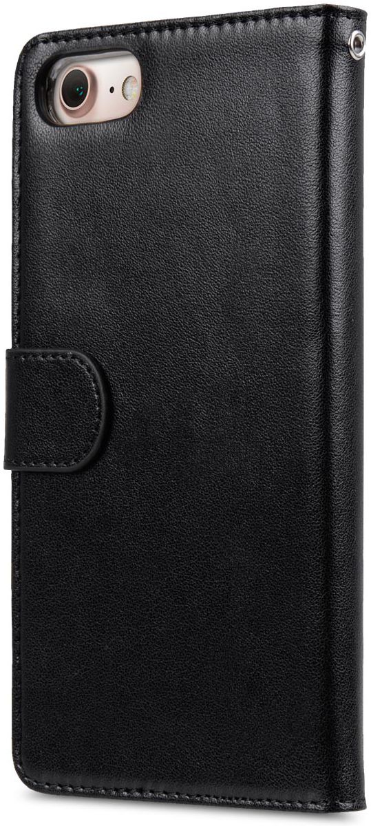 Melkco Book Cover Apple iPhone 7 / 8 Hoesje Zwart afbeelding 2