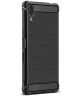 IMAK Vega Series Sony Xperia L3 Hoesje Geborsteld TPU Zwart