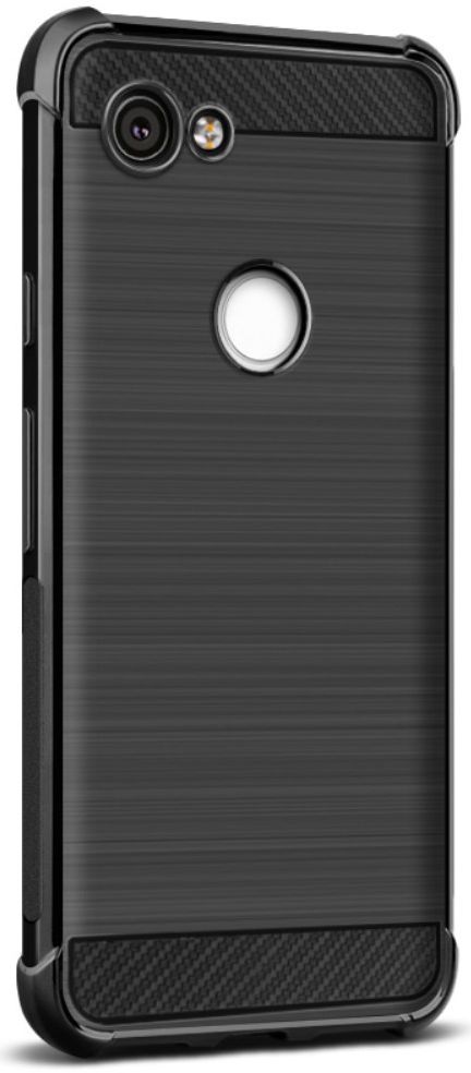 IMAK Vega Series Google Pixel 3A Hoesje Geborsteld TPU Zwart afbeelding 4