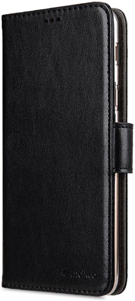 Melkco Book Cover Samsung Galaxy A6 Hoesje Zwart afbeelding 3