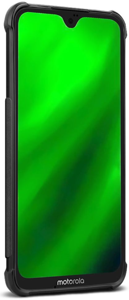 Motorola Moto G7 Geborsteld Carbon TPU Hoesje Zwart afbeelding 5