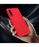 Huawei P30 Twill Slim Texture Back Cover Rood