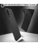 Huawei P30 Lite Twill Slim Texture Back Cover Zwart