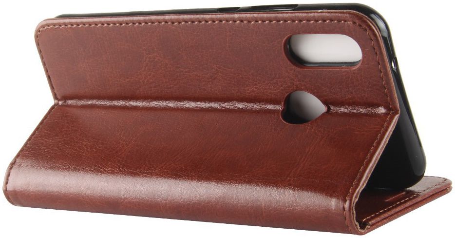 Huawei Y7 (2019) Portemonnee Hoesje Bruin afbeelding 3