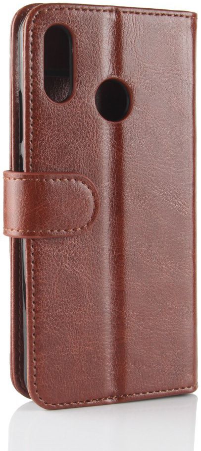 Huawei Y7 (2019) Portemonnee Hoesje Bruin afbeelding 4