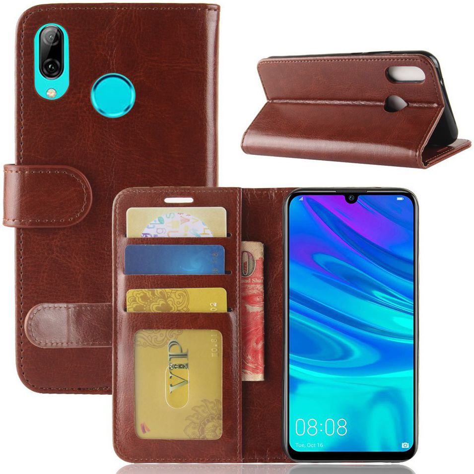 Huawei Y7 (2019) Portemonnee Hoesje Bruin afbeelding 7