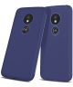 Motorola Moto G7 Play Twill Slim Texture Back Cover Blauw
