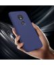 Motorola Moto G7 Play Twill Slim Texture Back Cover Blauw
