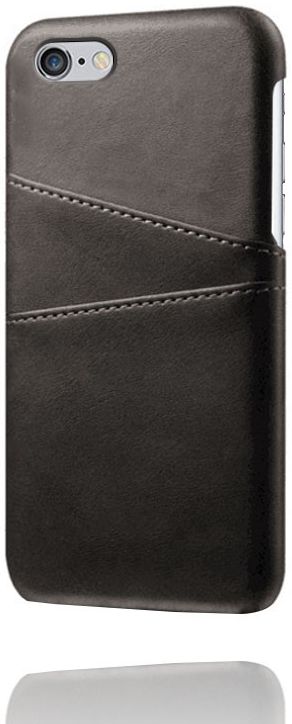 Apple iPhone 6(S) Back Cover met Kaarthouder Zwart afbeelding 3