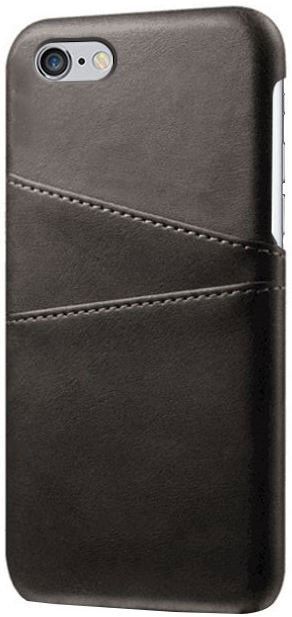 Apple iPhone 6(S) Back Cover met Kaarthouder Zwart afbeelding 1