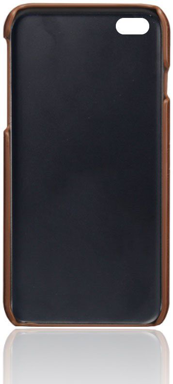 Apple iPhone 6(S) Back Cover met Kaarthouder Bruin afbeelding 4