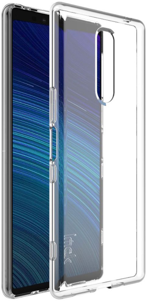 IMAK UX-5 Series Sony Xperia 1 Hoesje Flexibel en Dun TPU Transparant afbeelding 1