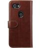 Rosso Element Google Pixel 3A Hoesje Book Cover Bruin