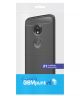 Motorola Moto G7 Power Geborsteld TPU Hoesje Zwart