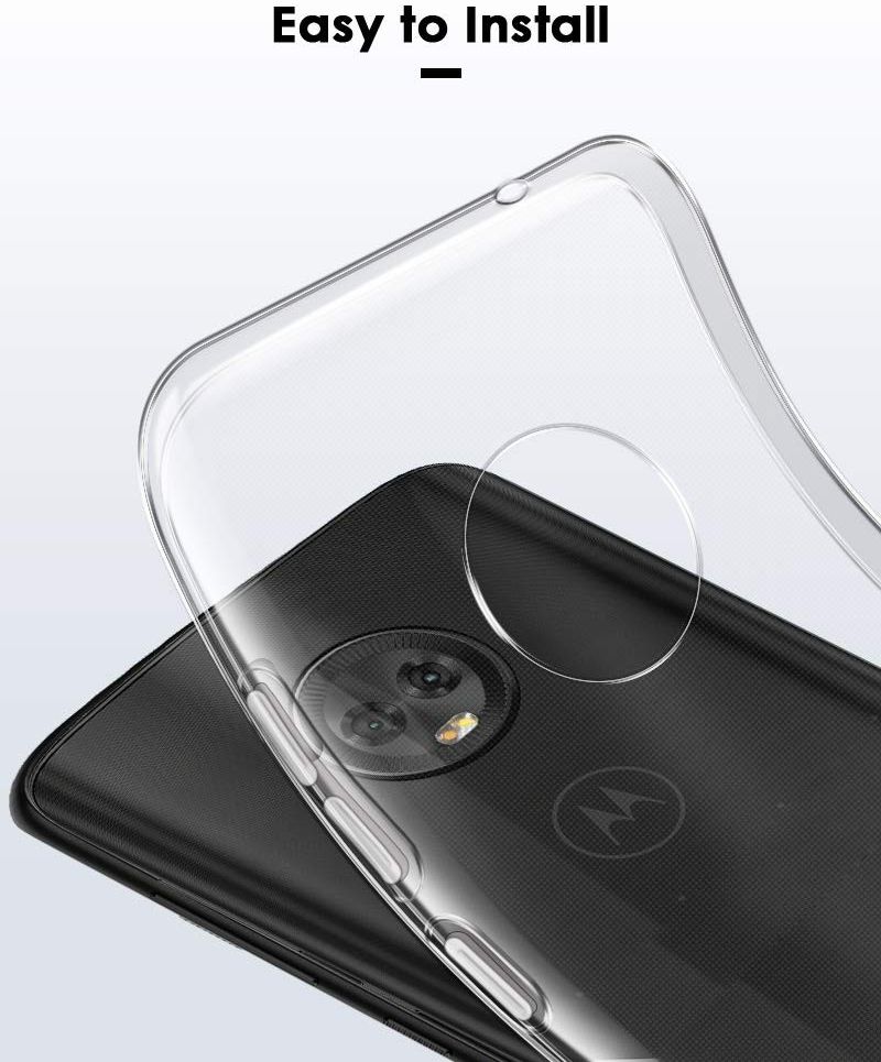 Motorola Moto G7 Plus Hoesje Dun TPU Transparant afbeelding 7