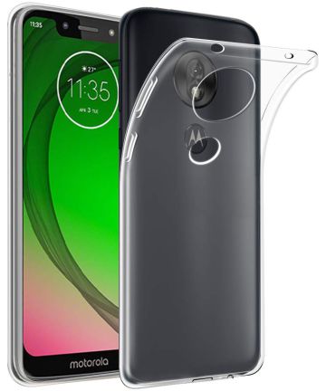 Motorola Moto G7 Play Hoesje Dun TPU Transparant Hoesjes