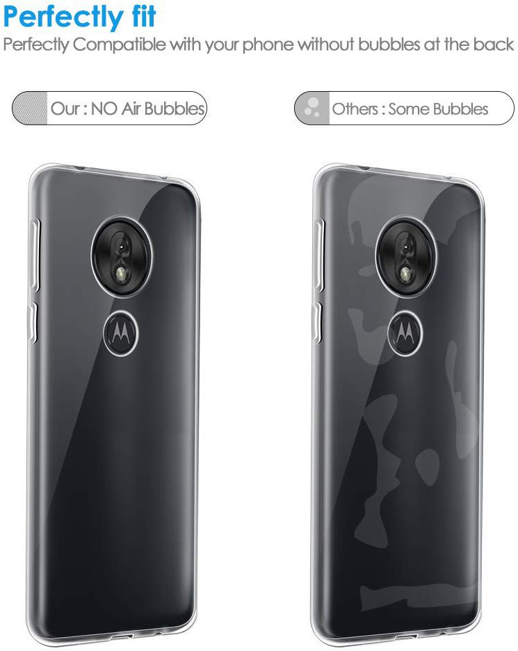 Motorola Moto G7 Play Hoesje Dun TPU Transparant afbeelding 5