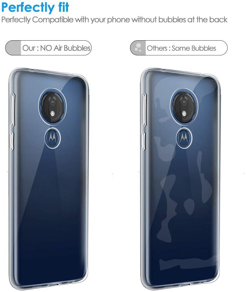 Motorola Moto G7 Power TPU Hoesje Transparant afbeelding 4