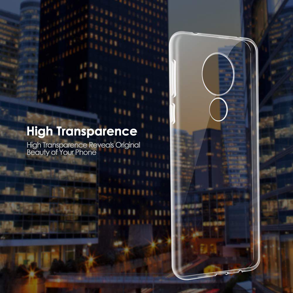 Motorola Moto G7 Power TPU Hoesje Transparant afbeelding 6