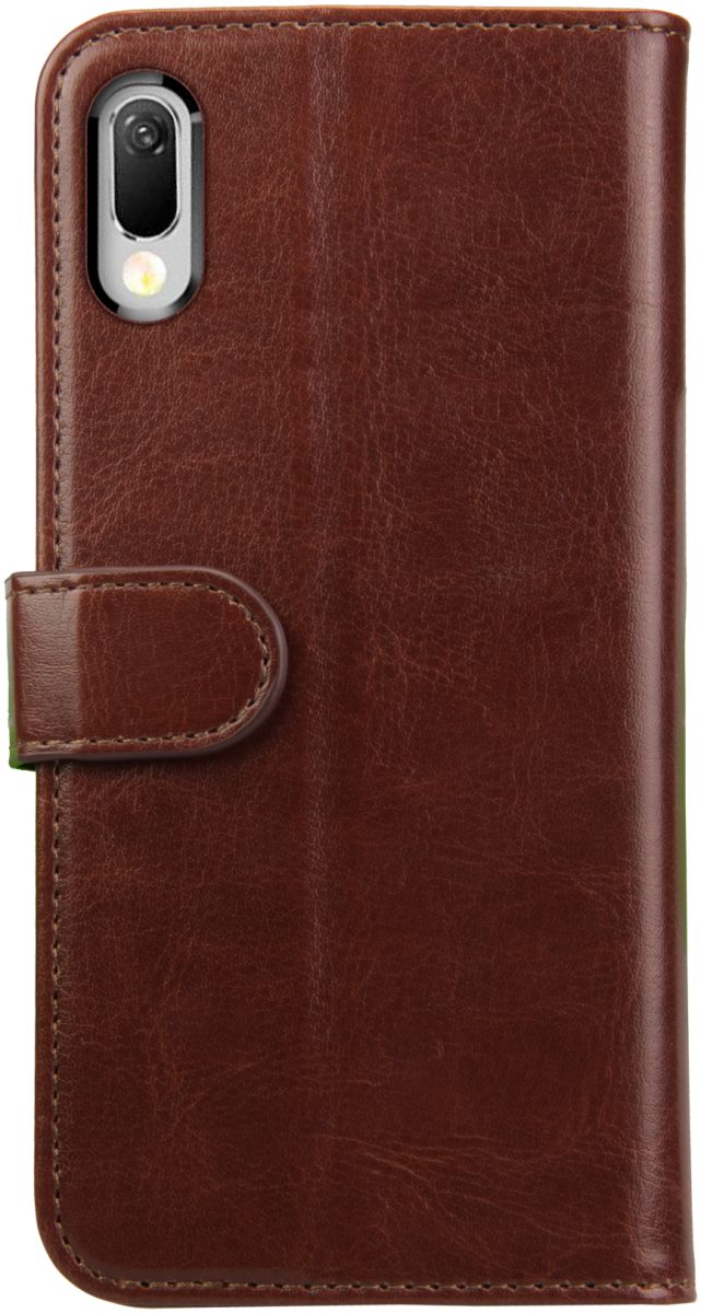 Rosso Element Huawei Y6s / Y6 (2019) Hoesje Book Cover Bruin afbeelding 2