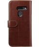 Rosso Element LG G8 ThinQ Hoesje Book Cover Bruin