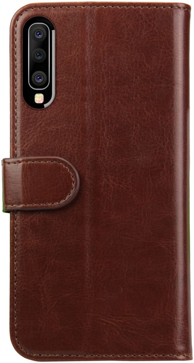 Rosso Element Samsung Galaxy A50 Hoesje Book Cover Bruin afbeelding 2