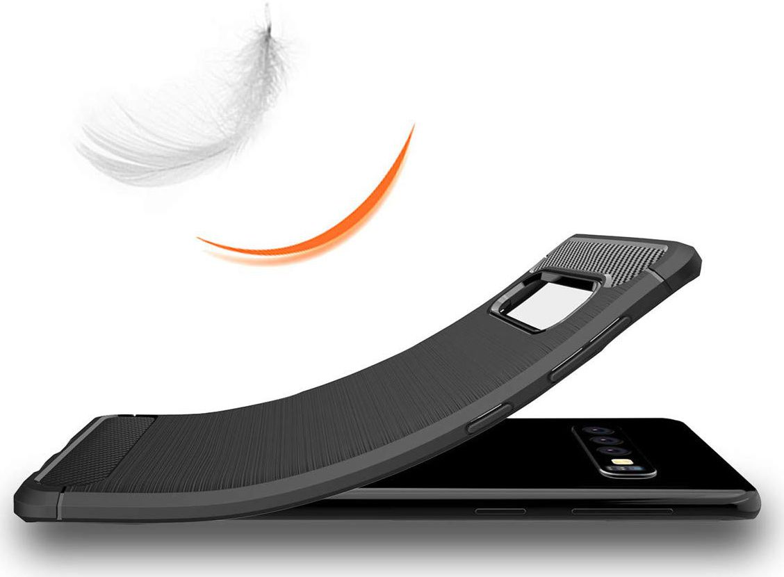 Google Pixel 3A Geborsteld TPU Hoesje Blauw afbeelding 2