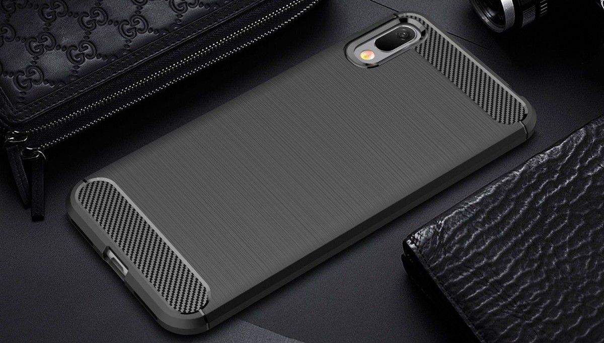Huawei Y6s / Y6 (2019) Hoesje Geborsteld TPU Zwart afbeelding 7