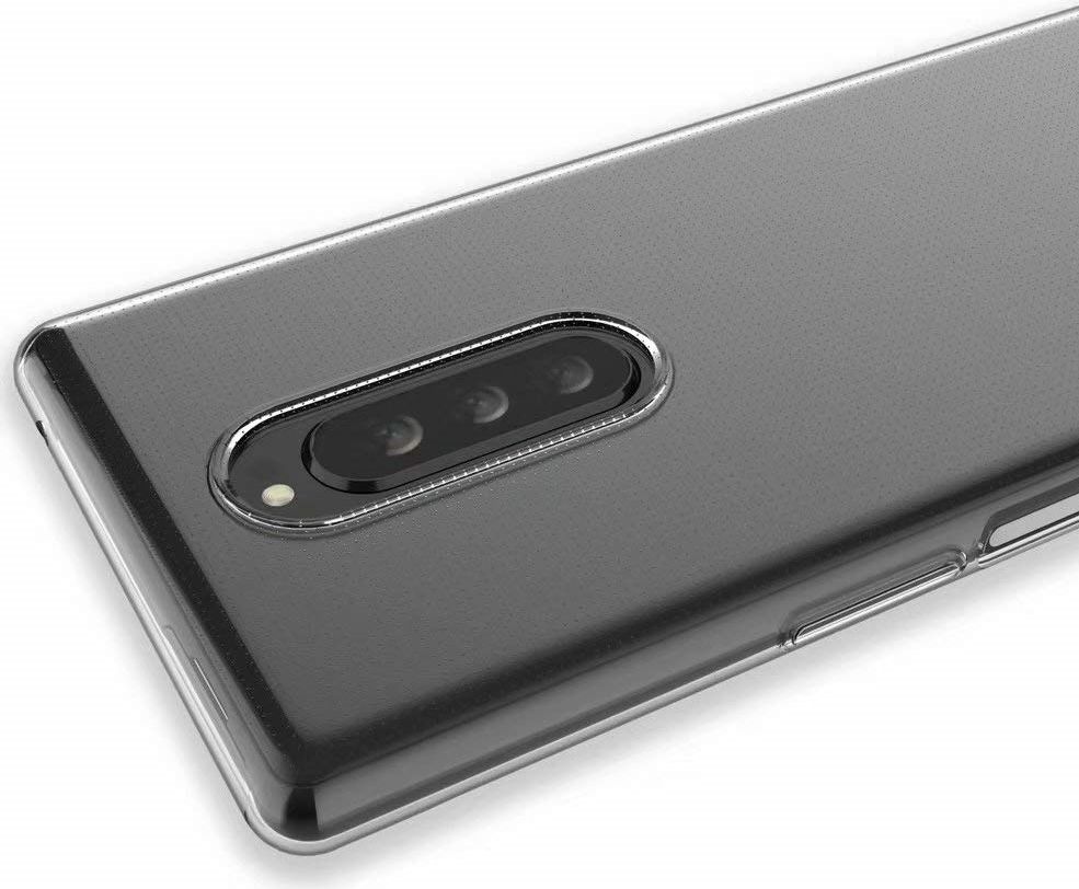 Sony Xperia 1 Hoesje Dun TPU Transparant afbeelding 4