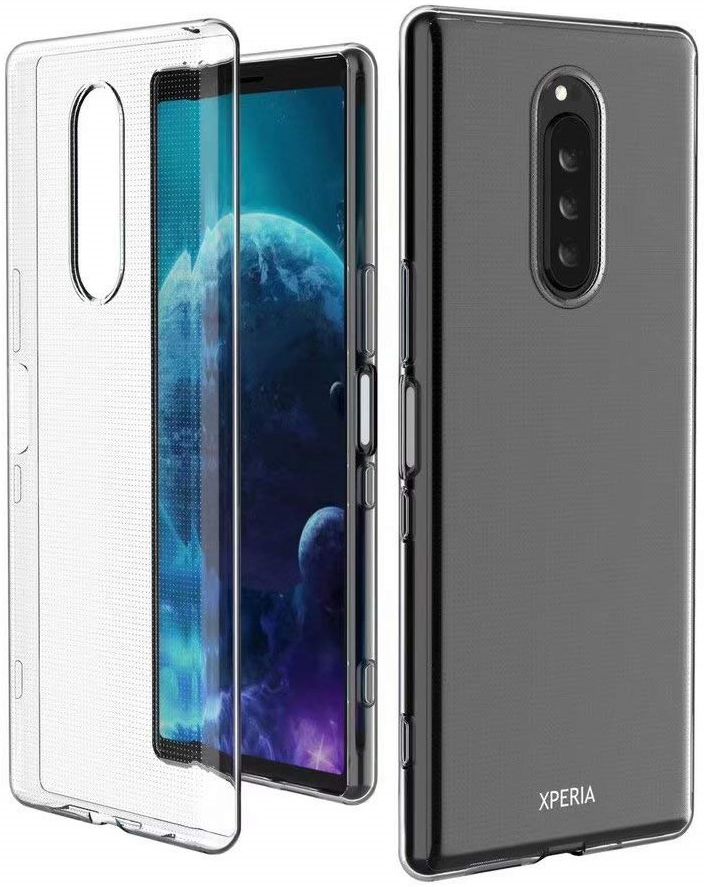 Sony Xperia 1 Hoesje Dun TPU Transparant afbeelding 6