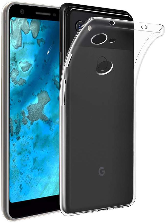 Google Pixel 3A Hoesje Dun TPU Transparant afbeelding 1