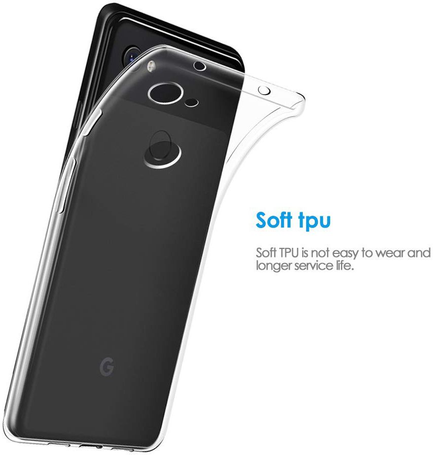 Google Pixel 3A Hoesje Dun TPU Transparant afbeelding 4