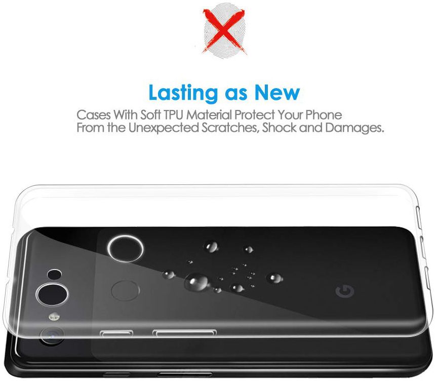 Google Pixel 3A Hoesje Dun TPU Transparant afbeelding 7